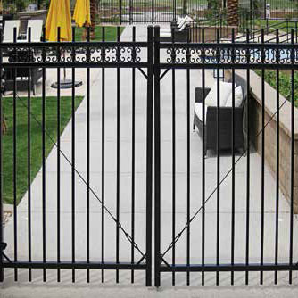 Steel Estate Gates